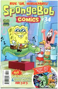 SPONGEBOB #34, NM, Square pants, Bongo, Cartoon comic, 2011, more in store