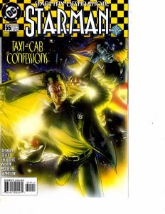 Lot Of 2 DC Comic Books Starman #55 and #58 Batman ON1