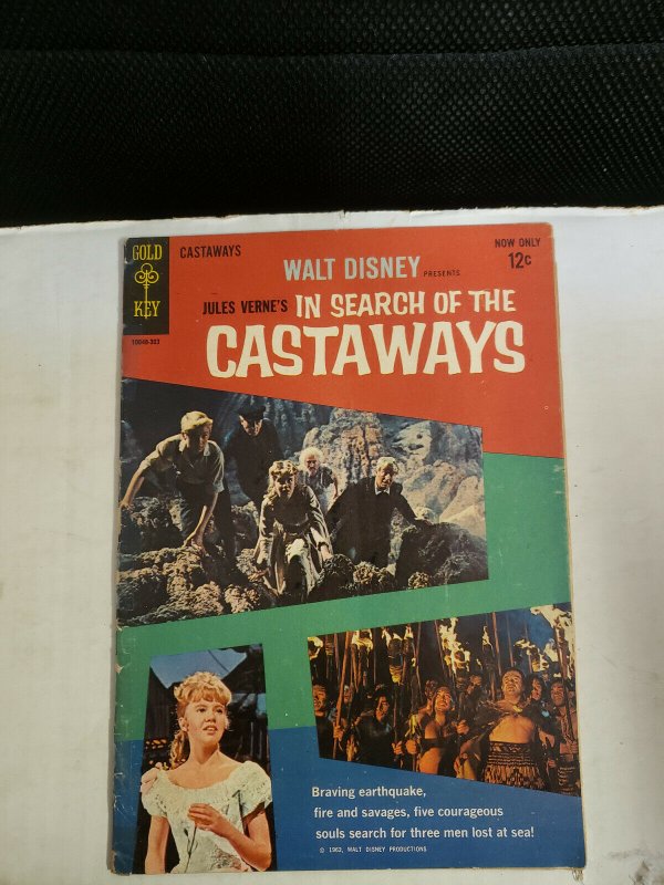 Walt Disney S In Search Of The Castaways Vg 1962 Comic Books Silver Age Gold Key Hipcomic