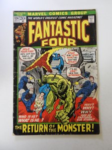 Fantastic Four #124 (1972) VG- condition