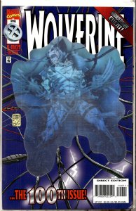Wolverine #100 Hologram Cover (1996) Wolverine