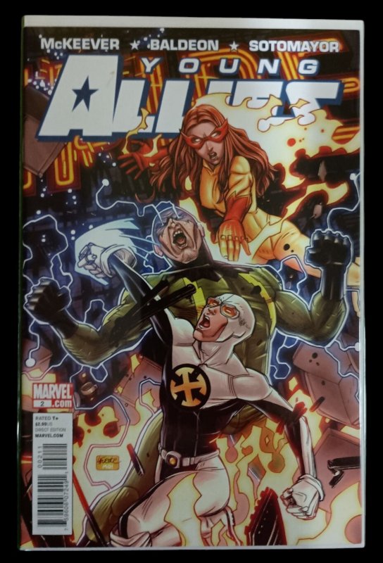 Young Allies #1-6 Run Lot McKeever Baldeon Sotomayer Marvel Comics 2010 VF