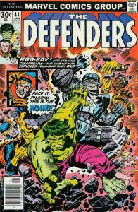 Defenders, The #43 FN ; Marvel | Jack Kirby Luke Cage Hulk