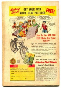 Broncho Bill #7 1948- Headlight cover- Western golden age VG-