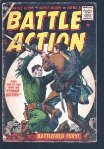 Battle Action #28 1957-Atlas-John Severin fight the Commies-George Woodbridge...