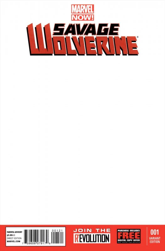 Savage Wolverine #1A VF ; Marvel | Frank Cho