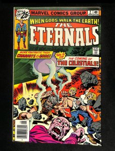 Eternals #2 1st Ajak Arishem and the Celestials!