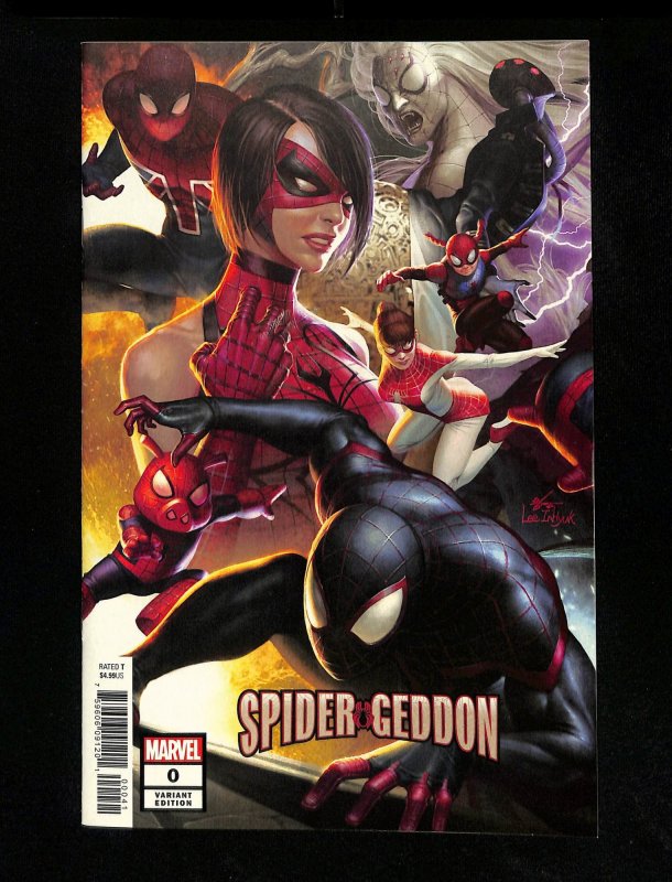 Spider-Geddon #0 Inhyuk Lee Connecting Variant