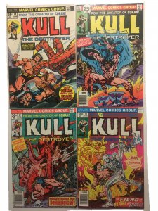 Kull The Destroyer #14 #16 #17 #19 Lot Set Ploog Alfredo Alcala Starlin Marvel