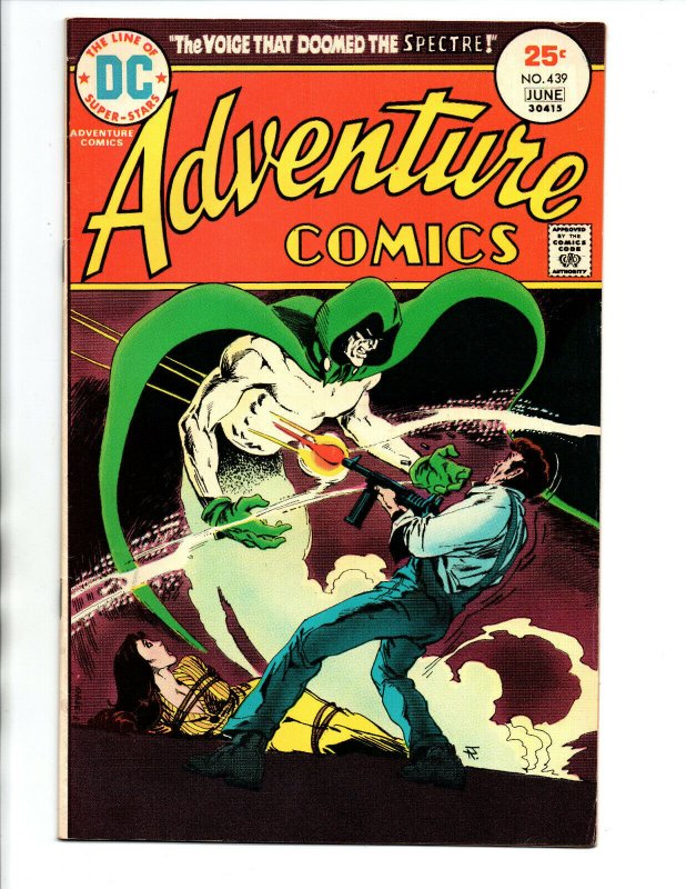 Adventure Comics #439 - The Spectre - 1975 - VF