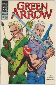 Green Arrow #28 (1987) - 9.4 NM *Warlord Returns* 