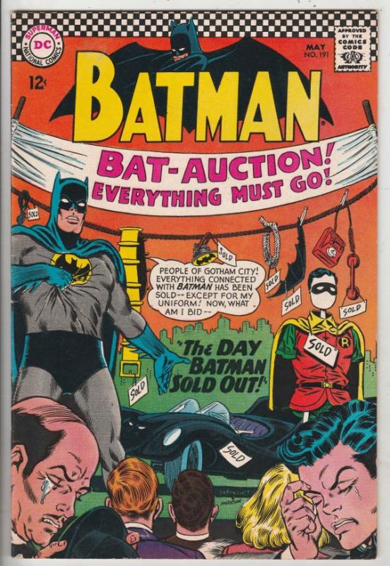 Batman #191 (May-67) NM- High-Grade Batman