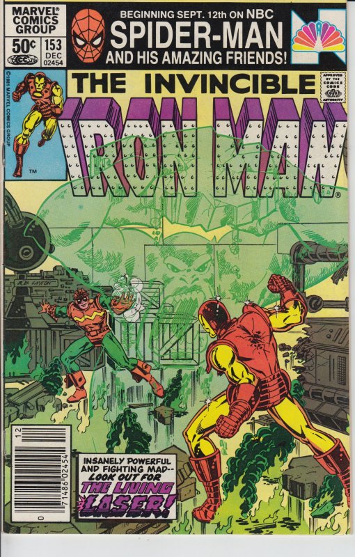 IRON MAN #153 (Dec 1981) FN 6.0