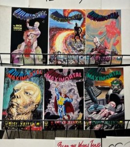 MAXIMORTAL 1-6 (1992-1993) SUPERMAN MYTHOS ON ACID - WHAT A TRIP MAN Rick VEITCH