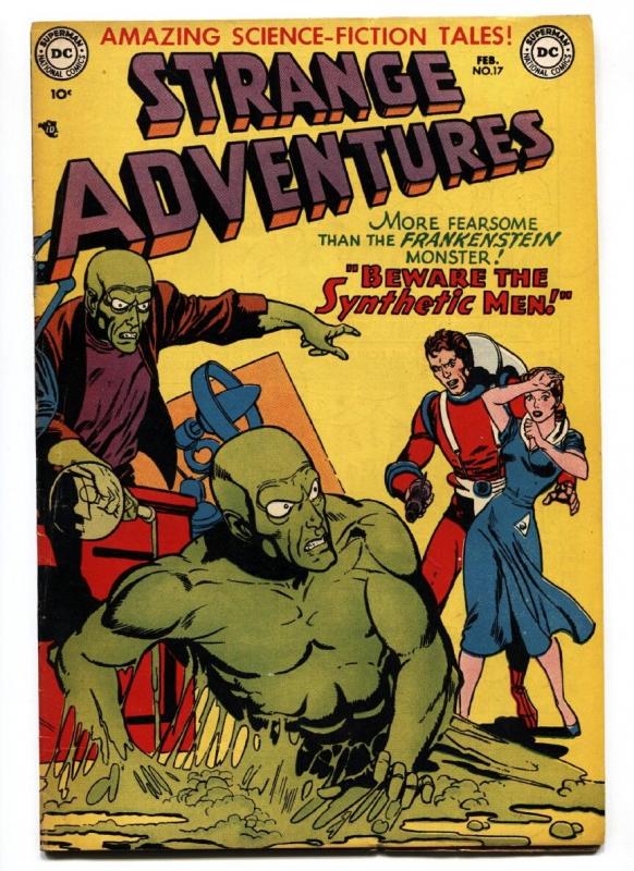 Strange Adventures #17 1952- Captain Comet- comic book FN/VF