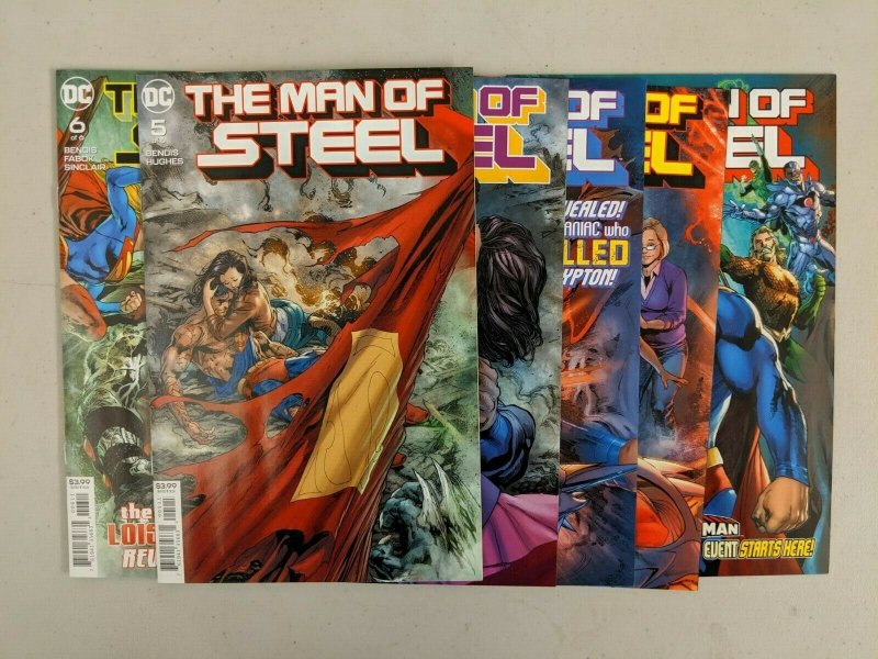 The Man of Steel (DC 2018) #1-6 Set - 1 2 3 4 5 6 - Brian Michael Bendis - 8.5+ 