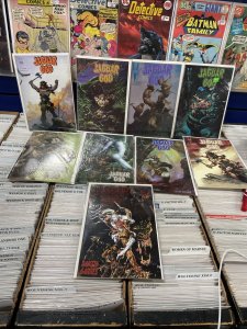 JAGUAR GOD #0-7  Verotik Comics 1996 FULL SET  Frazetta Danzig +return To Xibala