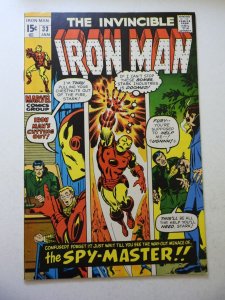 Iron Man #33 VF- Condition