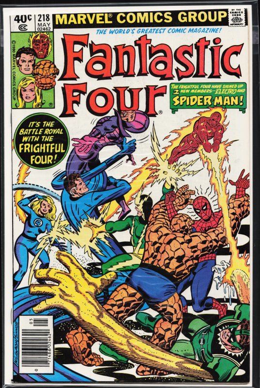 Fantastic Four #218 (1980) Fantastic Four