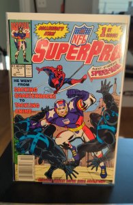 NFL Superpro #1 Newsstand Edition (1991)