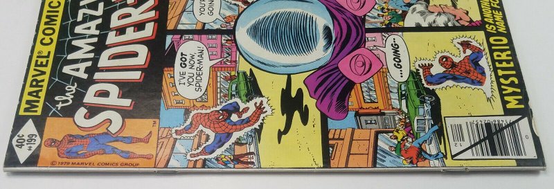 Amazing Spider-Man 199 | MYSTERIO APPEARANCE |1979 | Marvel Comics | Newsstand