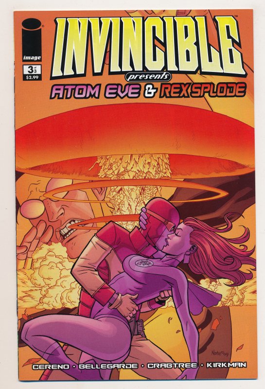 Invincible Presents Atom Eve and Rex Splode (2009) #1-3 VF/NM Complete series