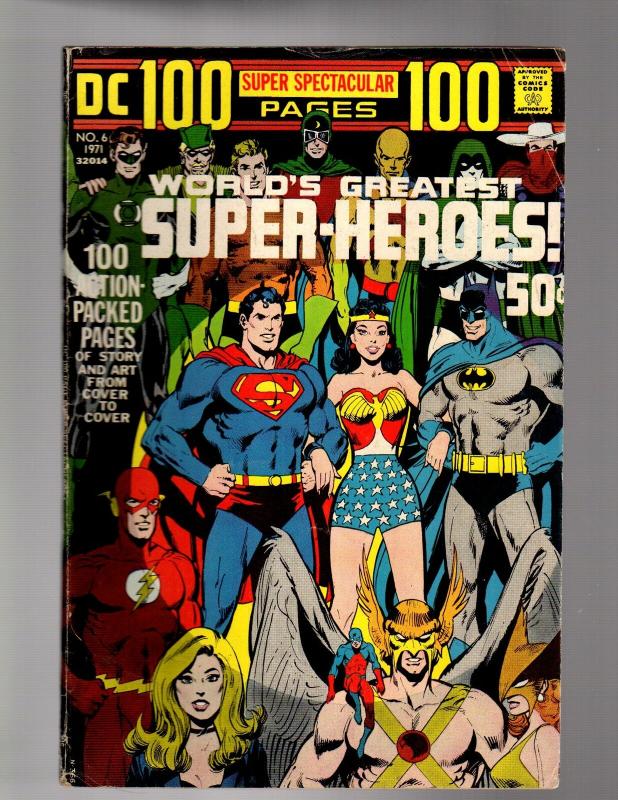 DC 100 PAGE SUPER SPECTACULAR DC- 6  VERY GOOD-FINE  19