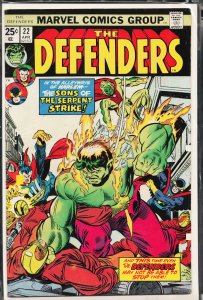 The Defenders #22 (1975) The Defenders