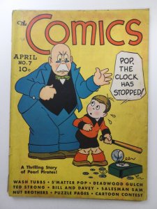 The Comics #7 (1938) My Big Brudder, Jimmy Jams+ Many More! (1938) GVG Condition