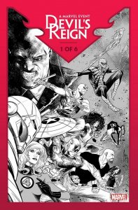 Devil's Reign (2022) #1 of 6 NM Marco Checchetto 2nd Printing Variant Cover