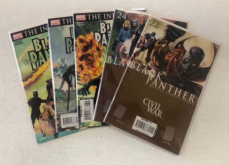 *Black Panther v3 22-31 Civil War, Storm | 10 High Grade books total!