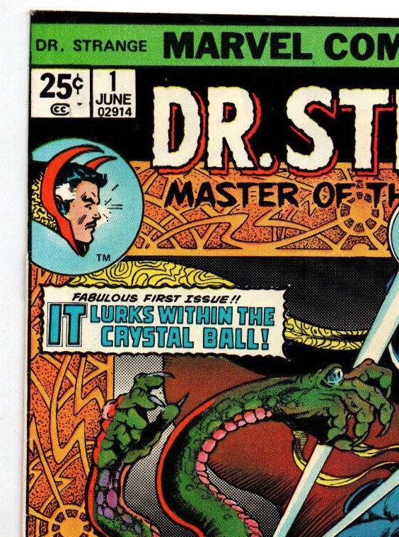 Doctor Strange #1 - 1st appearance Silver dagger - KEY - MVS intact -1974- VF/NM