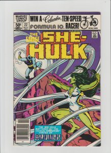 The Savage She-Hulk #22 (1981) FN+