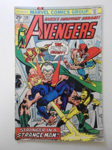 The Avengers #138 (1975) vs The Stranger! VG- Condition!