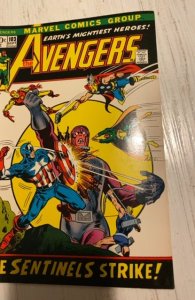 The Avengers #103 (1972)vs the sentinels