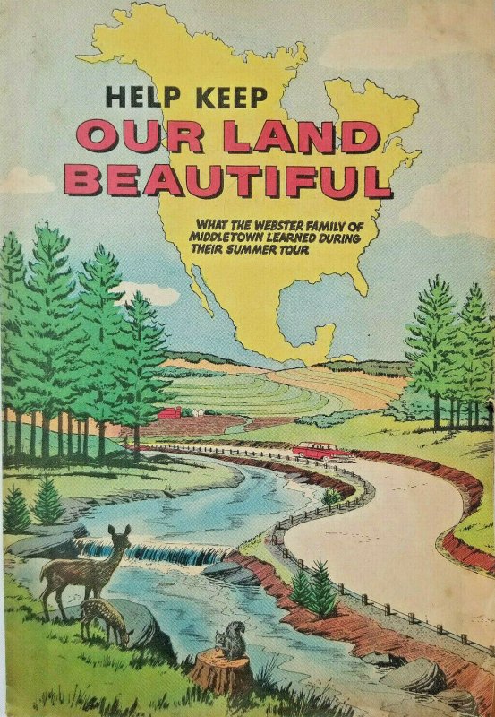 Help Keep Our Land Beautiful Regional Promo Comic 1961 VG/VG+ Silver Age