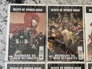 Avengers Vs. New Ultimates #1 2 3 4 5 6 NM Marvel Comics Death Spider Man 6 CH23