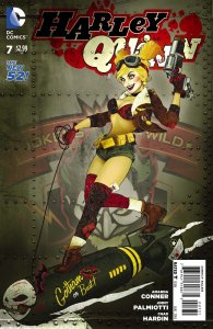 DC NEW 52 HARLEY QUINN #7 BOMBSHELL VARIANT COVER! BOMBSHELLS