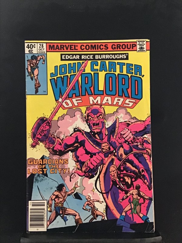 John Carter Warlord of Mars #28 (1979) John Carter Warlord of Mars