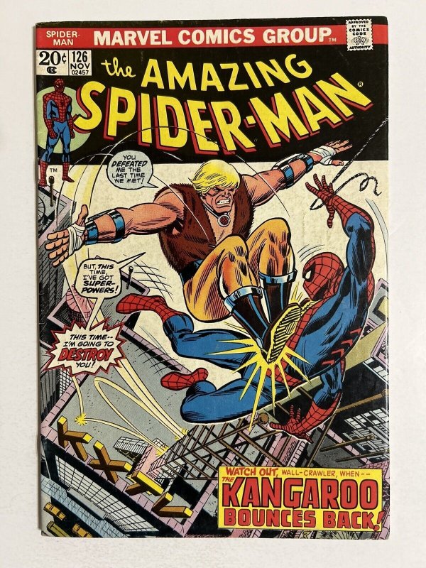 Amazing Spider-Man #126 F- 5.5