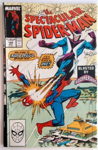 The Spectacular Spider-Man #144 (VF+, 1988)