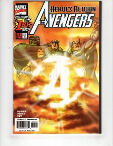 Avengers #1 Sunburst Direct Edition (1998) / ID#221-A