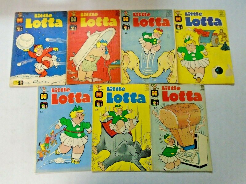 Silver Age Harvey Little Lotta Comic Lot 14 Different