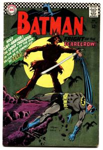 Batman #189 First SCARECROW comic book 1967  silver-age