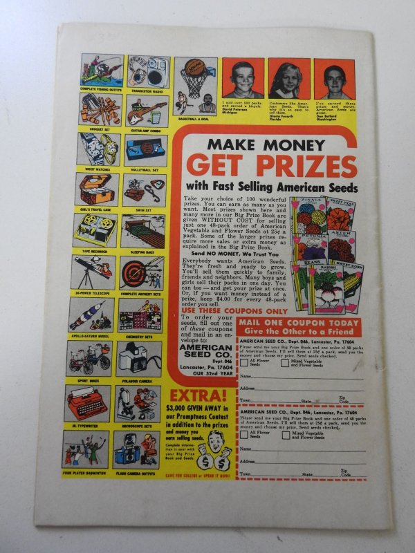 The Silver Surfer #15 (1970) VG Condition