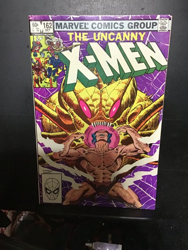 The Uncanny X-Men #162 (1982) The Brood vs. Wolverine cover key! VF/NM Wow!