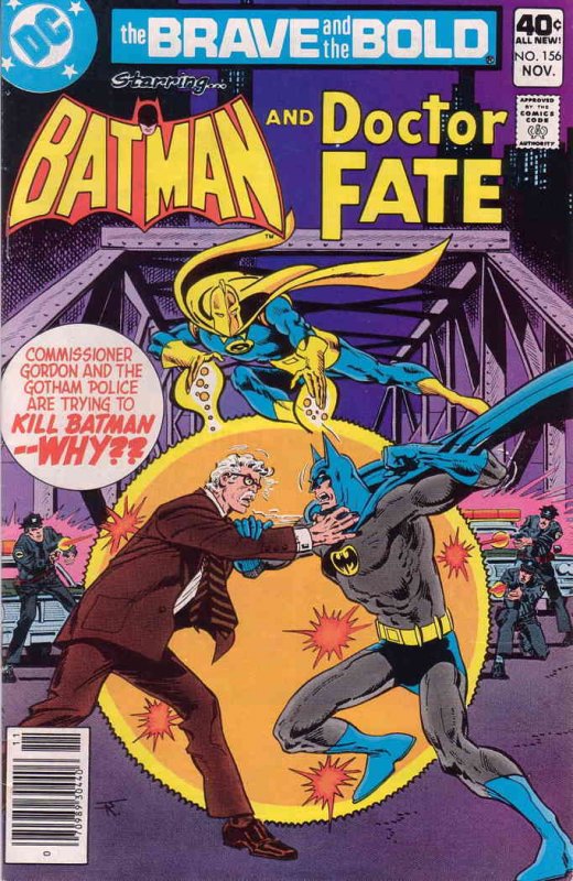 Brave and the Bold, The #156 VF ; DC | Batman Doctor Fate 1979