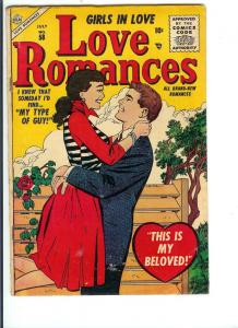 Love Romances, #58 - Silver Age - 1958 (VG)