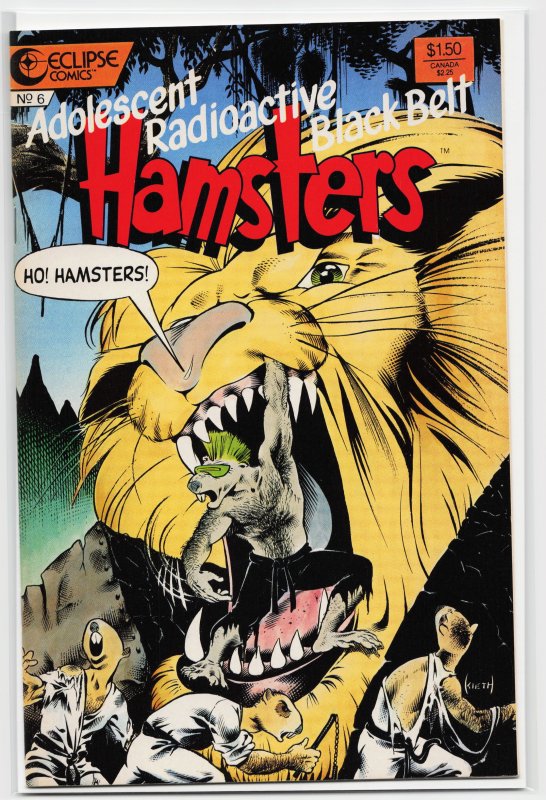 Adolescent Radioactive Black Belt Hamsters #6 (1987) Adolescent Radioactive B...