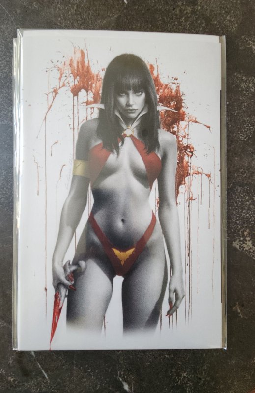 VAMPIRELLA DRACULA RAGE 5 CELINA 616 Virgin Variant B LTD 333 COA-NM